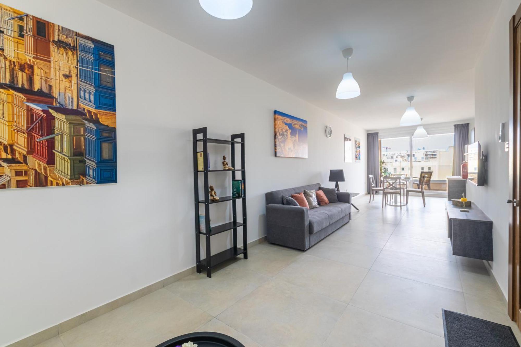 Spacious Brand New 3 Bdr 2bth Bugibba Apartment St. Paul's Bay